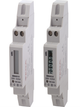 Electronic meter for 30A 1P narrow band, 4 digits
